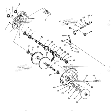 GEARCASE ASSEMBLY