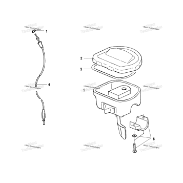 CONTROLS THROTTLE ASM./CABLE