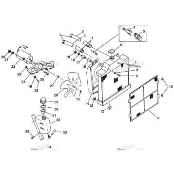 COOLING SYSTEM XPLORER 500