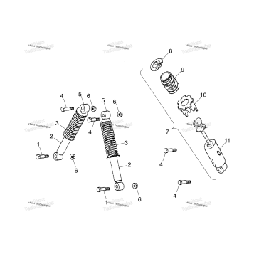 SUSPENSION A02EA09CA/CB/CC