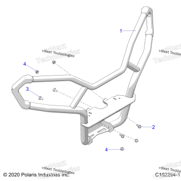 BODY, FRONT BUMPER, TRAIL A22SES57C9/F9