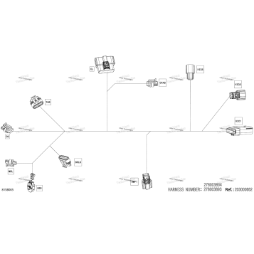 ELECTRIC - STEERING WIRING HARNESS - 278003893