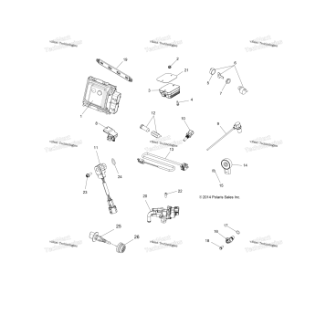 ELECTRICAL, SWITCHES, SENSORS, ECU & CONTROL MODULES
