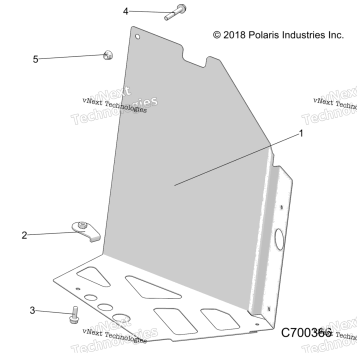 BODY, MUD COVER REAR