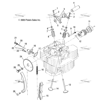 ENGINE, INTAKE & EXHAUST