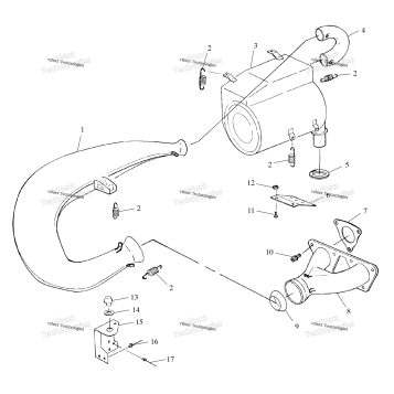 EXHAUST SYSTEM 0971758