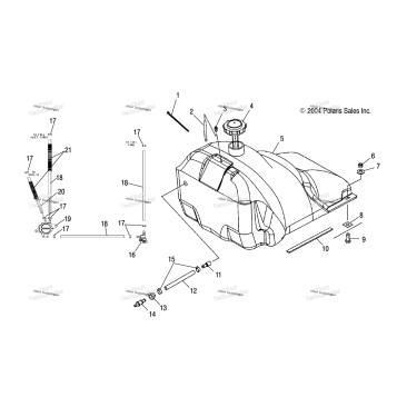 GAS TANK /7CSA/NP7CS/7CSA/7CSB/NE8CS/8CSA/NP8CS/8CSA/8CSB