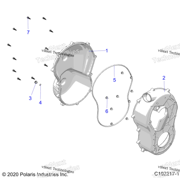 BODY, CLUTCH COVER