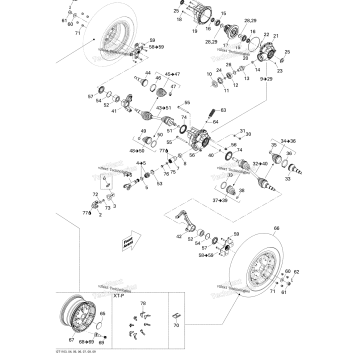 DRIVE SYSTEM, FRONT