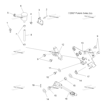 BRAKES, BRAKE PEDAL & REAR MASTER CYLINDER