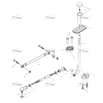 GEAR SELECTOR /AB