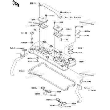 CYLINDER HEAD COVER(JT1200-B1)