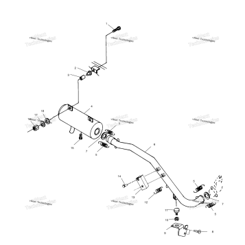 EXHAUST SYSTEM A00CL50AA