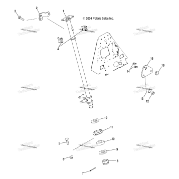 STEERING POST