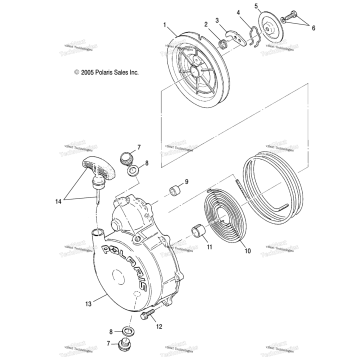 RECOIL STARTER /AB/AC
