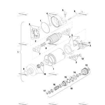 STARTING MOTOR