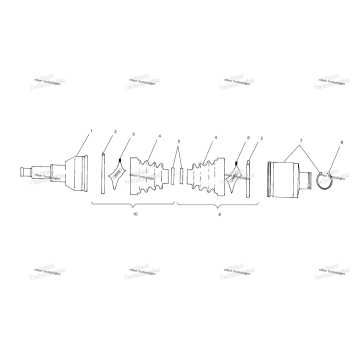 REAR DRIVE SHAFT