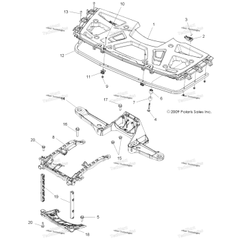 BODY, FRONT RACK & SUPPORTS