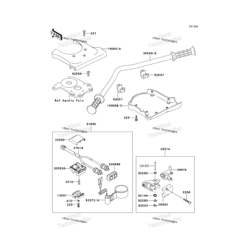 HANDLEBAR (JS750-B2/B3)