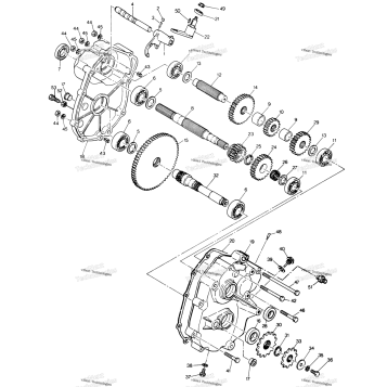 GEARCASE ASSEMBLY