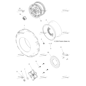 WHEELS, FRONT