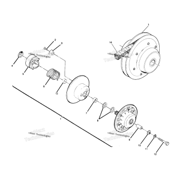 DRIVEN CLUTCH ASSEMBLY