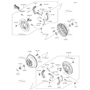 REAR HUBS/BRAKES
