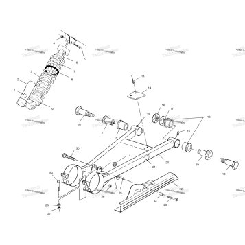 SWING ARM/SHOCK MOUNTING