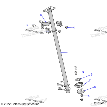 STEERING POST