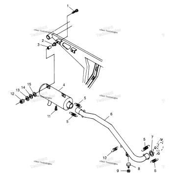 EXHAUST SYSTEM SCRAMBLER 500