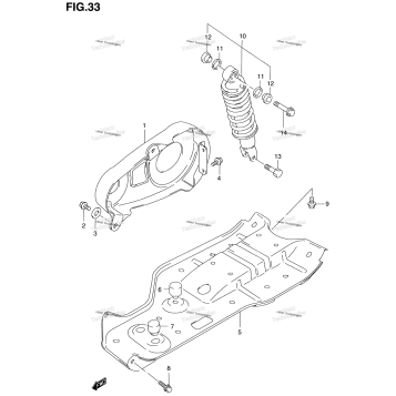REAR SHOCK ABSORBER