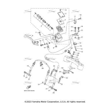 FRONT MASTER CYLINDER
