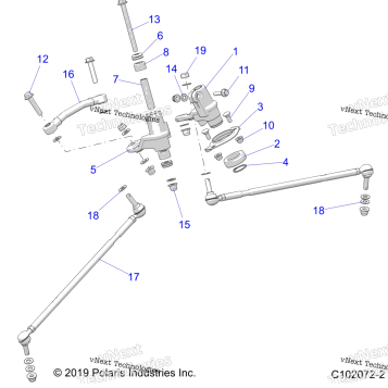 STEERING, IDLERS AND LINKS