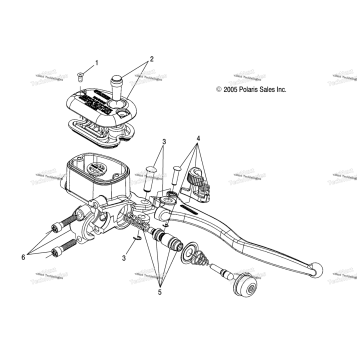 FRONT BRAKE MASTER CYLINDER