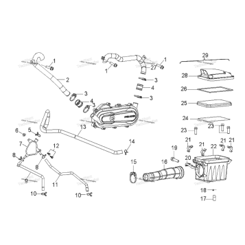 ENGINE, AIR INTAKE SYSTEM