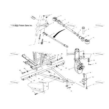 AARM/STRUT MOUNTING