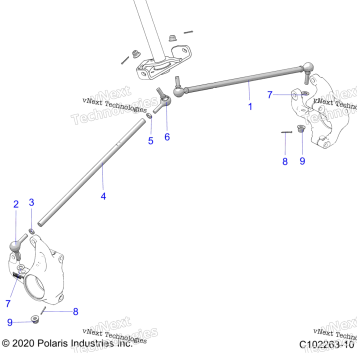 STEERING, STEERING TIE RODS