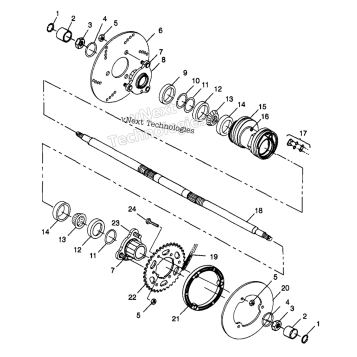 REAR HOUSING
