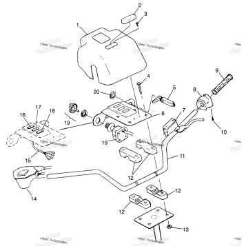 HANDLEBAR XPLORER 300
