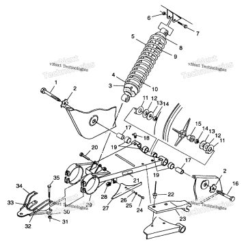 SWING ARM/SHOCK MOUNTING