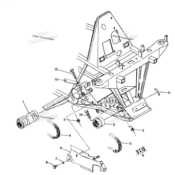 FRONT DRIVE ASSEMBLY 350 4X4 / W928139