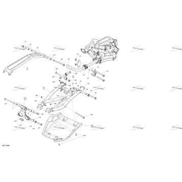 REAR SUSPENSION - 1000R - PACKAGE XRC