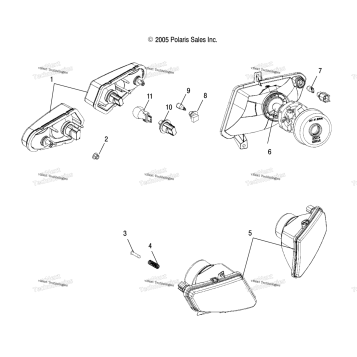 TAILLAMPS/HEADLIGHTS