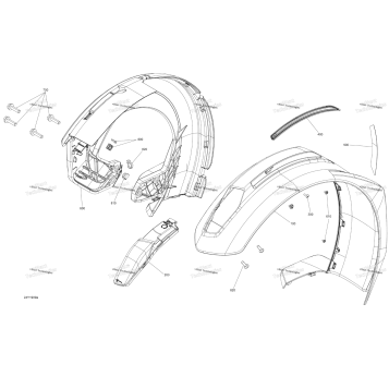 BODY - FRONT FENDER LH