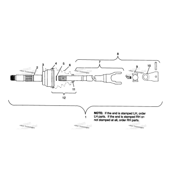 CV JOINT NEAPCO PARTS XPLORER 4X4