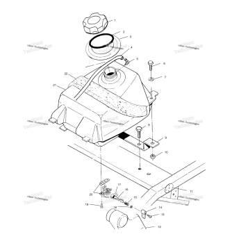 FUEL TANK A02BA25CA/CB/CD