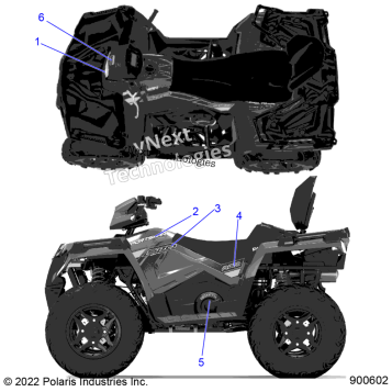 BODY, DECALS GRAPHIC