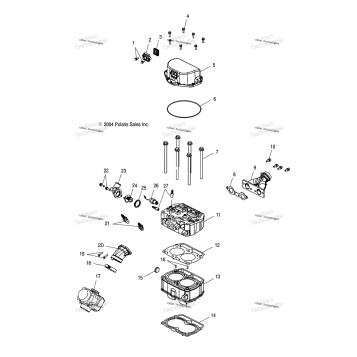CYLINDER & CYLINDER HEAD /AN