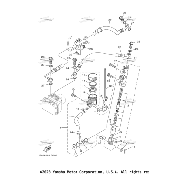 REAR MASTER CYLINDER
