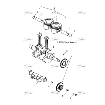 CRANKSHAFT & PISTON